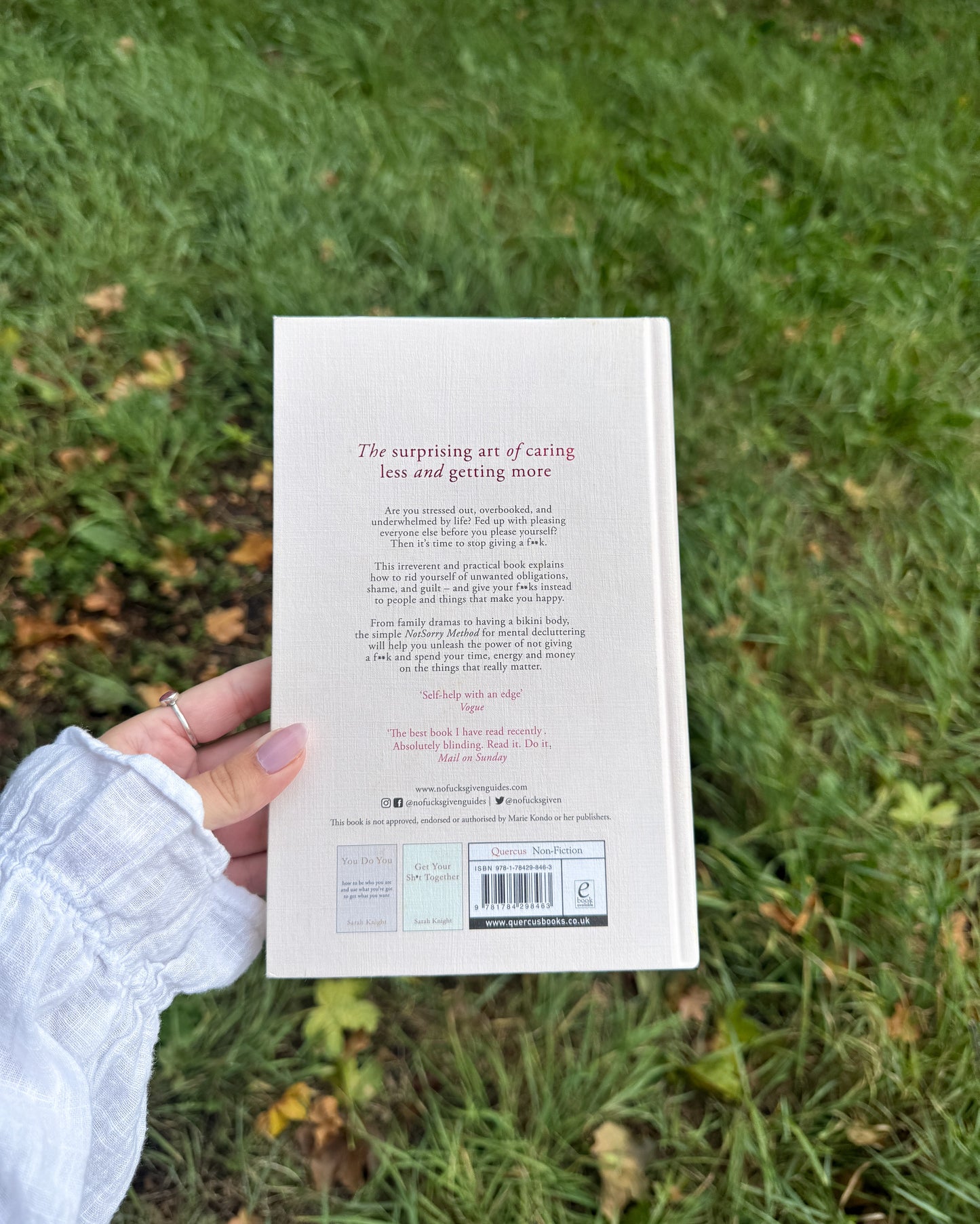 The Life-Changing Magic of Not Giving a F*ck