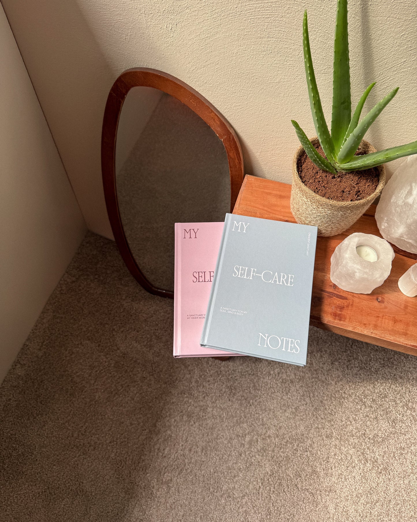 My Self-Care Notes Journal - Blue Haze