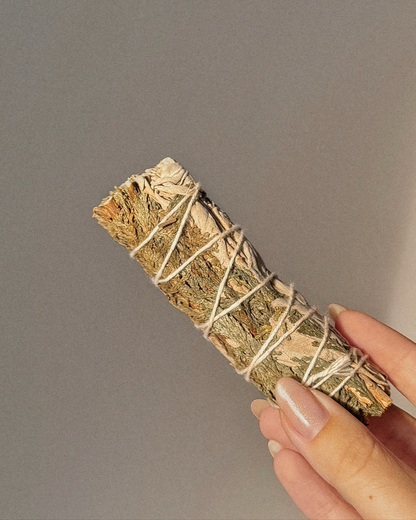 White Sage & Cedar Smudge Stick