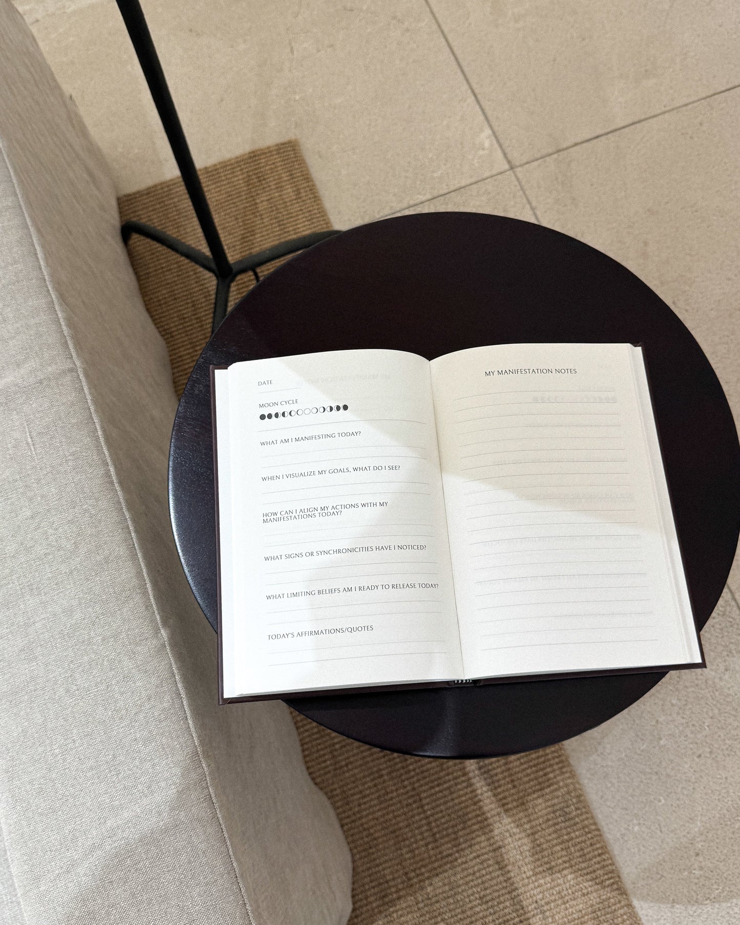 My Manifestation Notes Journal - Cacao Earth
