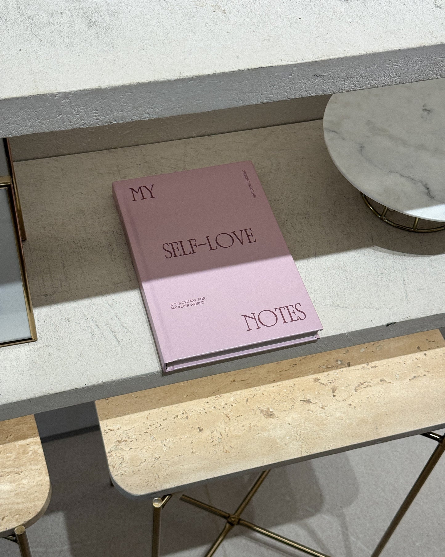 My Self-Love Notes Journal - Mauve Mist