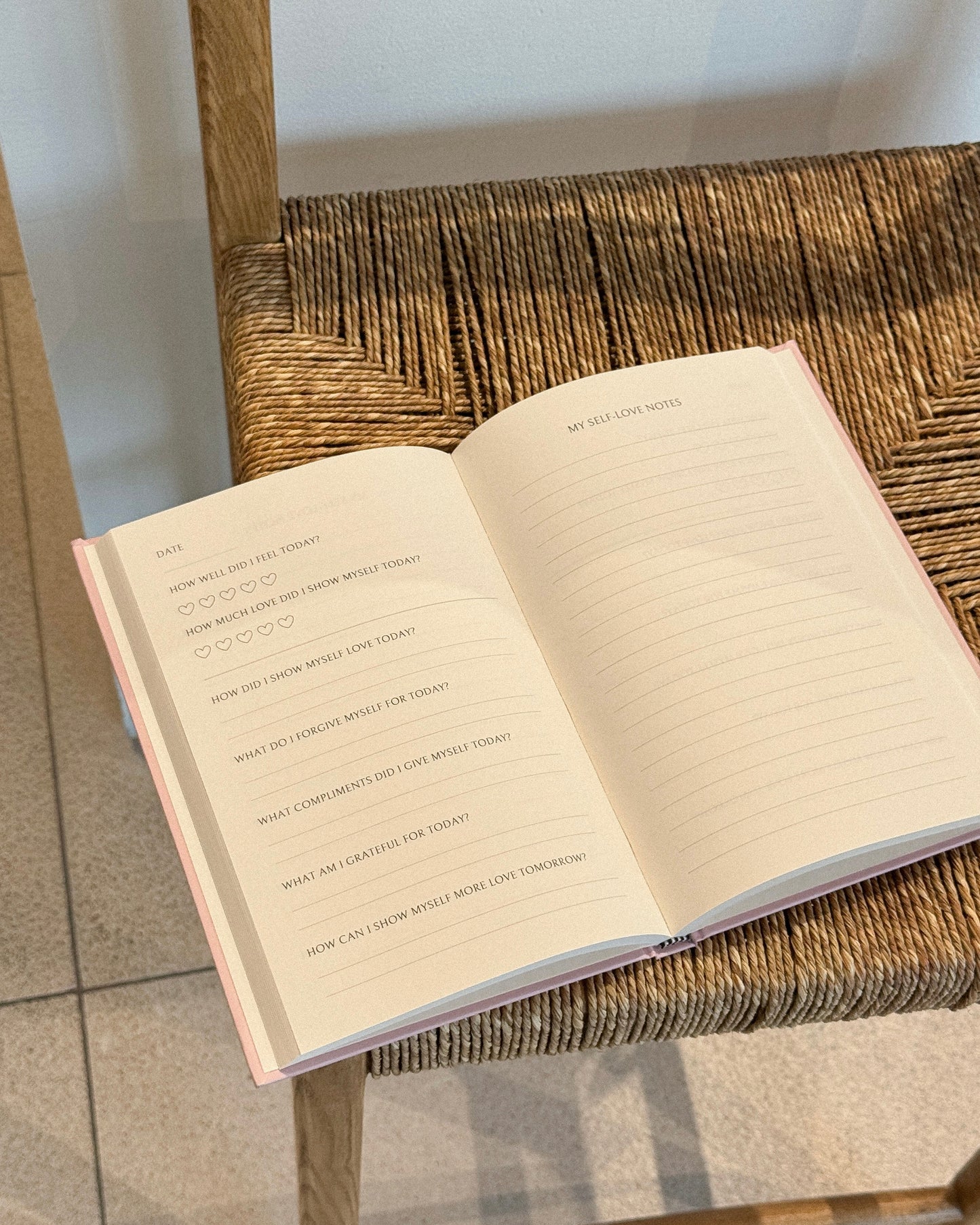 My Self-Love Notes Journal - Mauve Mist