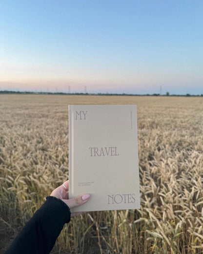 My Travel Notes Journal - Golden Sand
