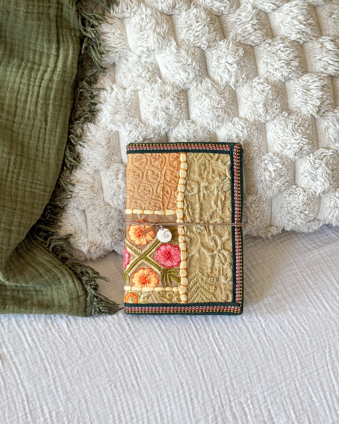 Handmade One of a Kind Journal - Shiva Sand