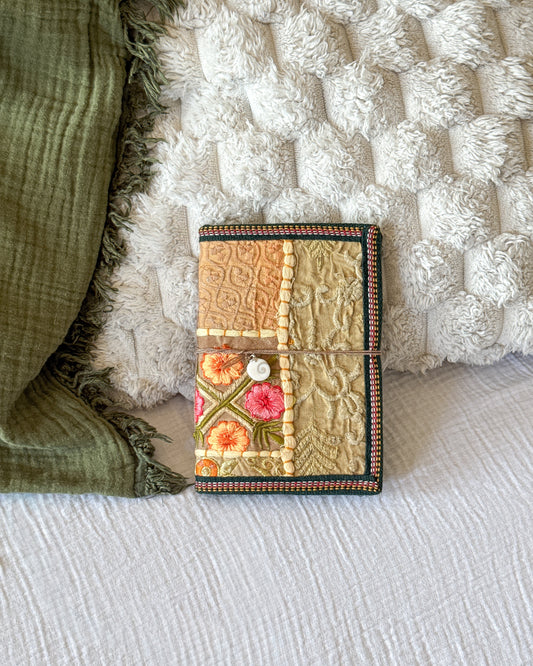Handmade One of a Kind Journal - Shiva Sand