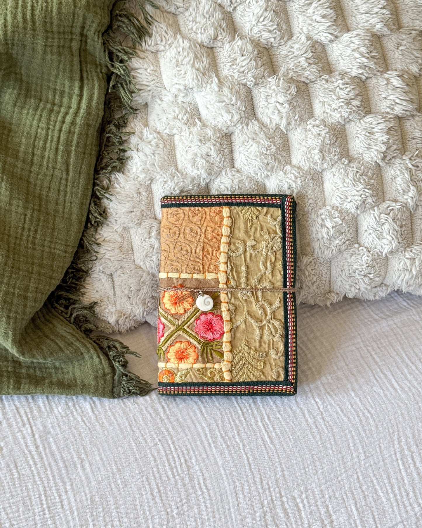 Handmade One of a Kind Journal - Shiva Sand