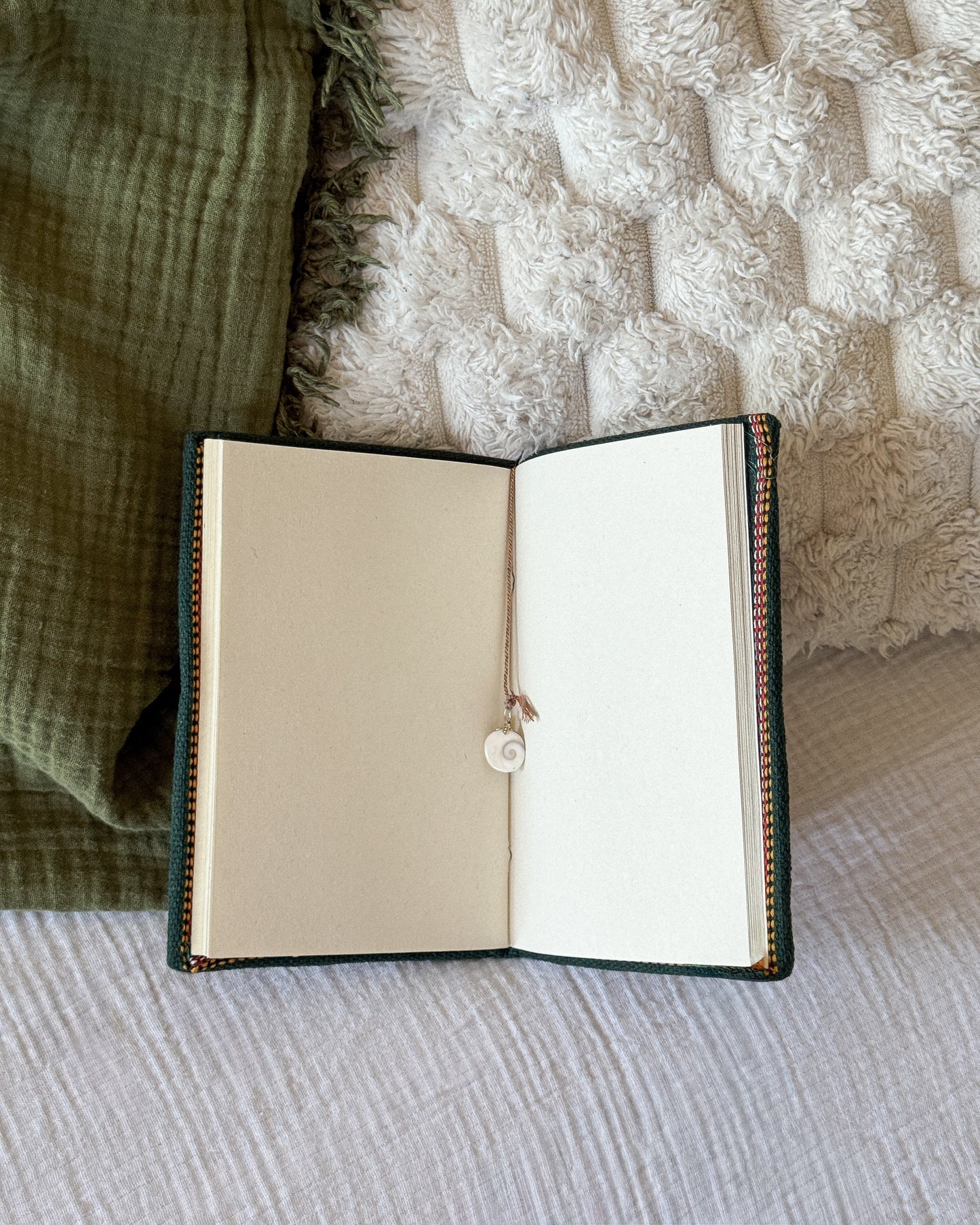 Handmade One of a Kind Journal - Shiva Sand
