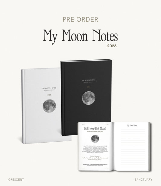My Moon Notes 2026 - PRE ORDER